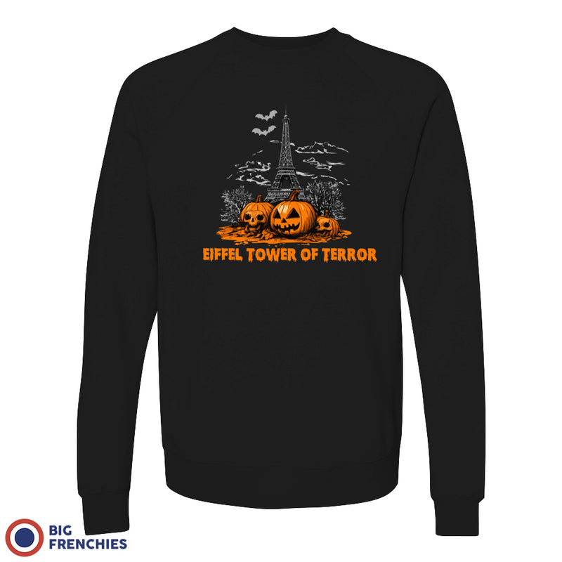 Eiffel Tower Of Terror Halloween Unisex Organic Cotton Sweatshirt