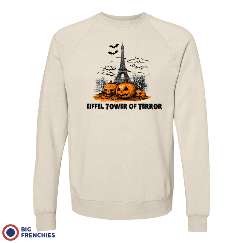 Eiffel Tower Of Terror Halloween Unisex Organic Cotton Sweatshirt