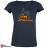 Eiffel Tower Of Terror Halloween Women's Organic Cotton Tee