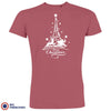 Christmas Eiffel Tower Men's Organic Cotton Tee