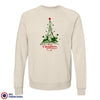 Christmas Eiffel Tower Unisex Organic Cotton Sweatshirt