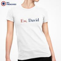 Ew, David Women's Organic Cotton Tee