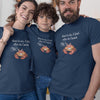 Dans La Vie Il Faut Aller De L'avant Matching Organic Cotton T-Shirts Family Set (Set of 3)