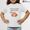 Dans La Vie Il Faut Aller De L'avant Youth & Toddler Organic Cotton Tee