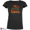 Fall Breeze Autumn Leaves Women's Organic Cotton Tee