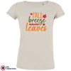 Fall Breeze Autumn Leaves Women's Organic Cotton Tee