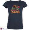 Fall Breeze Autumn Leaves Women's Organic Cotton Tee