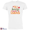 Fall Breeze Autumn Leaves Men's Organic Cotton Tee