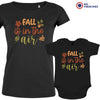 Fall is In The Air Mom and Child Organic Cotton family Set (Set of 2)