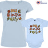 Fall is In The Air Mom and Child Organic Cotton family Set (Set of 2)