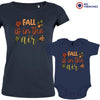 Fall is In The Air Mom and Child Organic Cotton family Set (Set of 2)