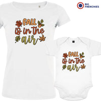 Fall is In The Air Mom and Child Organic Cotton family Set (Set of 2)