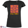 Fall Vibes With Flowers Women's Organic Cotton Tee