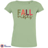 Fall Vibes Women's Organic Cotton Tee