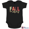 Fall Vibes Organic Cotton Baby Onesie