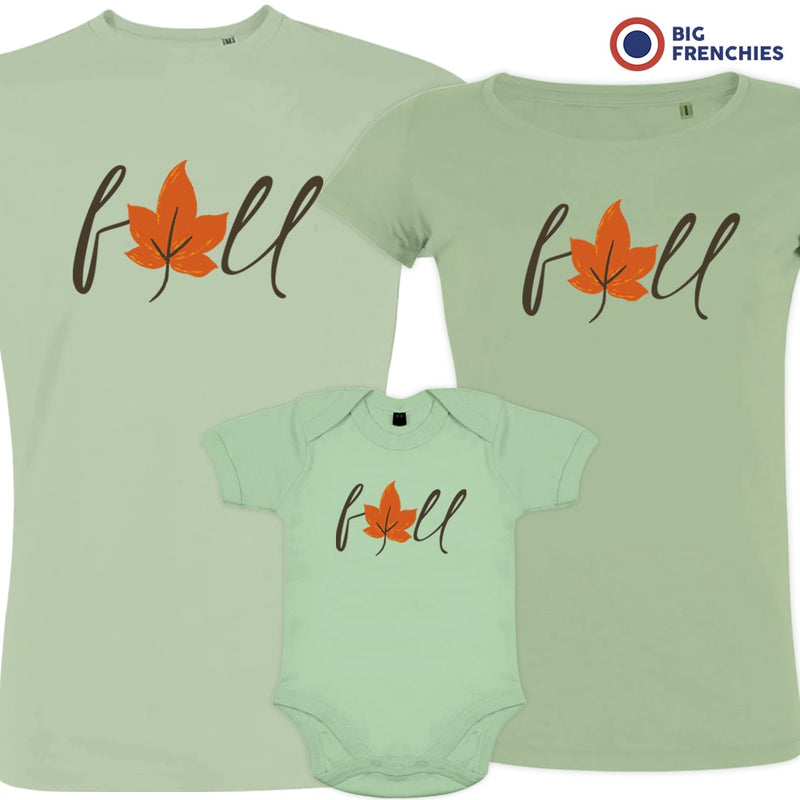 Fall Matching Organic Cotton Family Set (Set of 3)