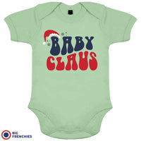 Baby Claus Christmas Organic Cotton Baby Onesie