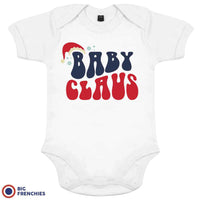 Baby Claus Christmas Organic Cotton Baby Onesie