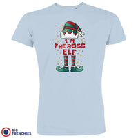 I'M The Boss ELF Christmas Men's Organic Cotton Tee