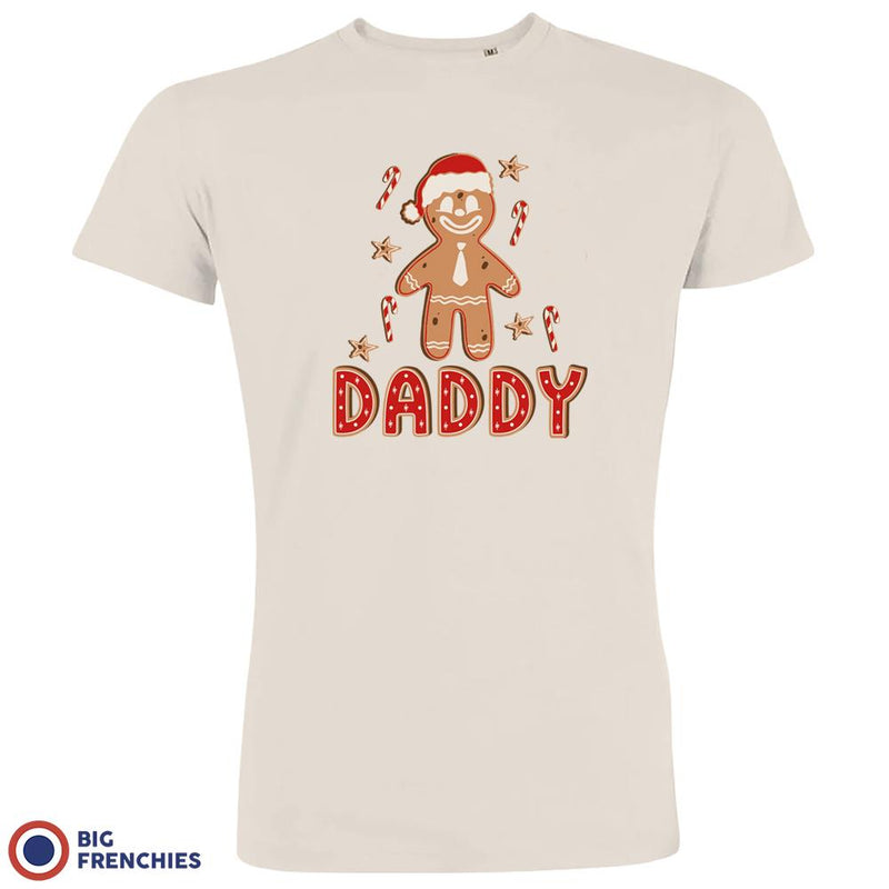 Gingerbread Daddy Christmas Men's Organic Cotton Tee