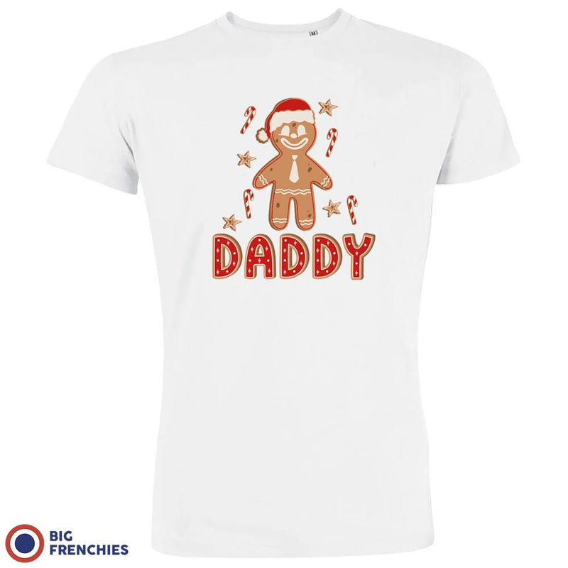 Gingerbread Daddy Christmas Men's Organic Cotton Tee