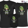 The Dad Mom & Baby Gnome Christmas Matching Family Organic Tees (Set of 3)