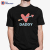 Daddy Heart Arrow Men's Organic Cotton Tee