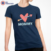 Mommy Heart Arrow Women's Organic Cotton Tee