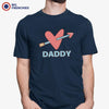 Daddy Heart Arrow Men's Organic Cotton Tee