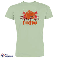 Farm Fresh Pumpkin Men's Organic Cotton Tee