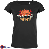 Farm Fresh Pumpkin Women's Organic Cotton Tee