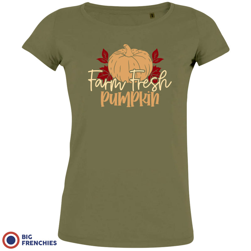 Farm Fresh Pumpkin Women's Organic Cotton Tee