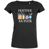 Festive as F Women's Organic Cotton Tee