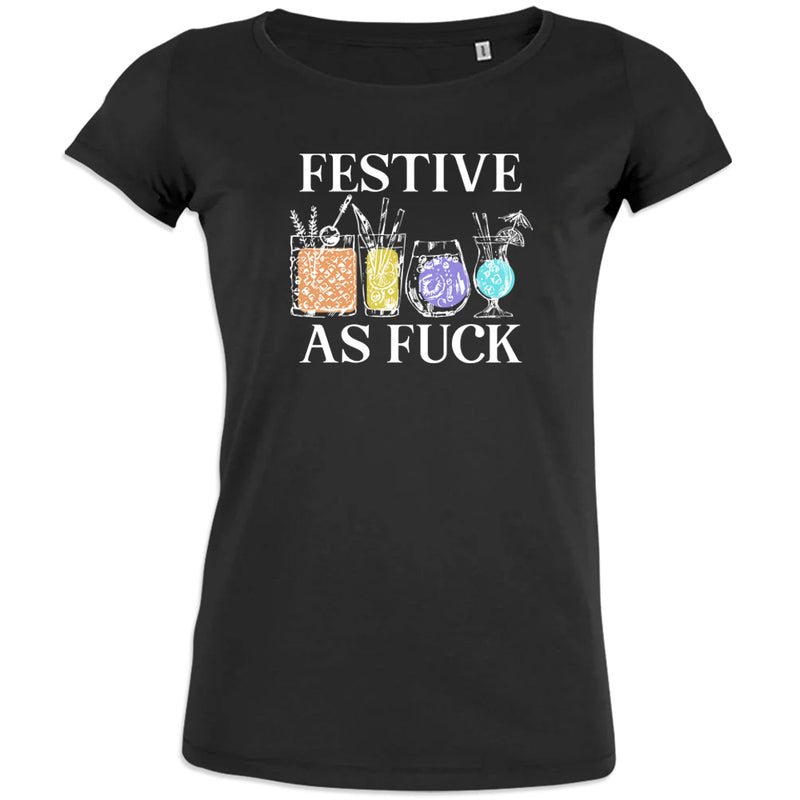 Festive as F Women's Organic Cotton Tee