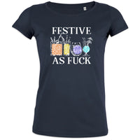 Festive as F Women's Organic Cotton Tee