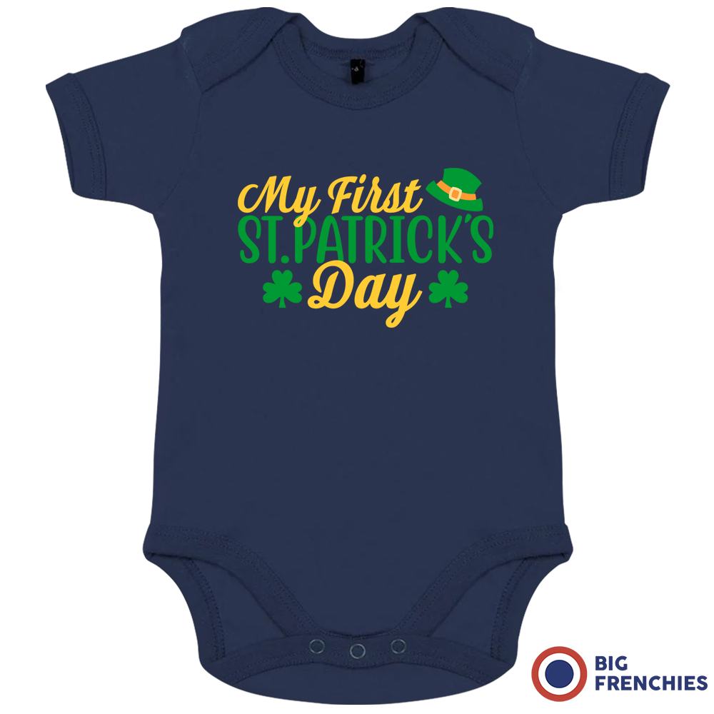 My First St Patrick's Day Organic Cotton Baby Onesie