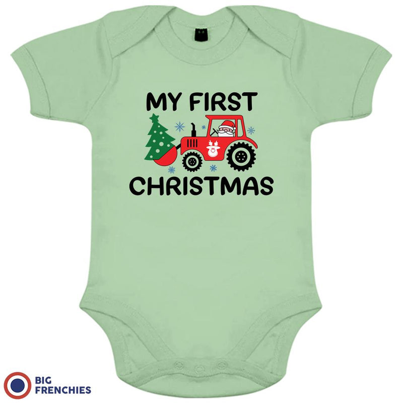 My First Christmas Organic Cotton Baby Onesie