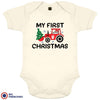 My First Christmas Organic Cotton Baby Onesie