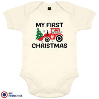 My First Christmas Organic Cotton Baby Onesie