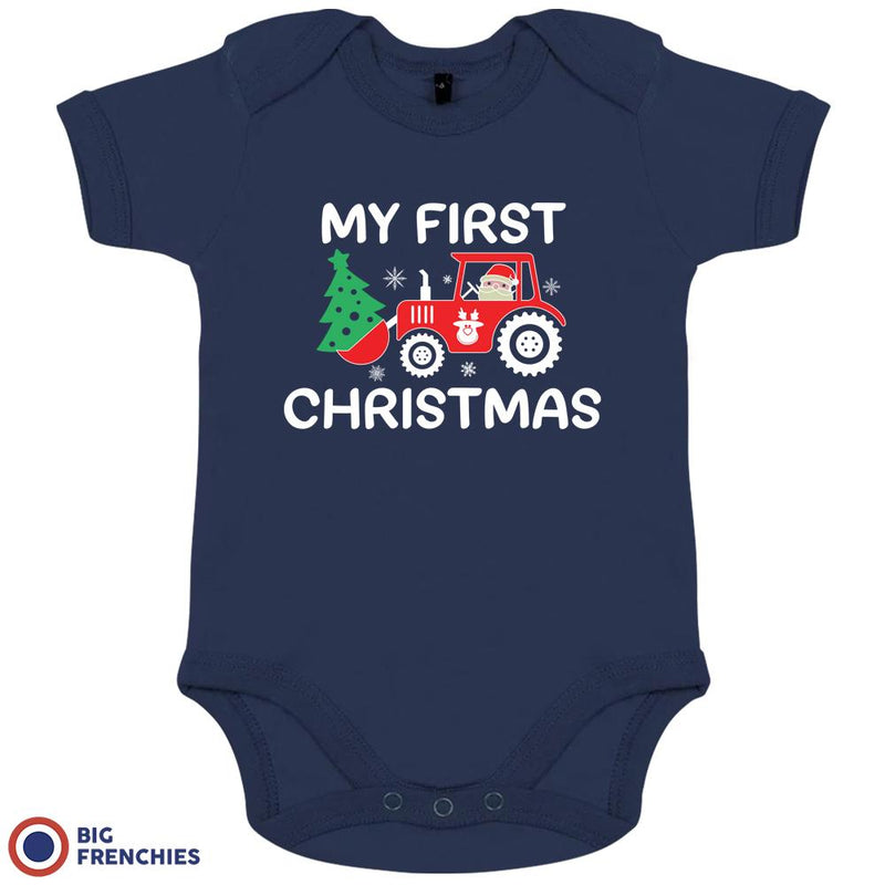 My First Christmas Organic Cotton Baby Onesie