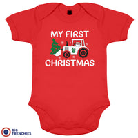 My First Christmas Organic Cotton Baby Onesie