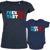 Frenchtastic Mom and Child Organic Cotton family Set (Set of 2)