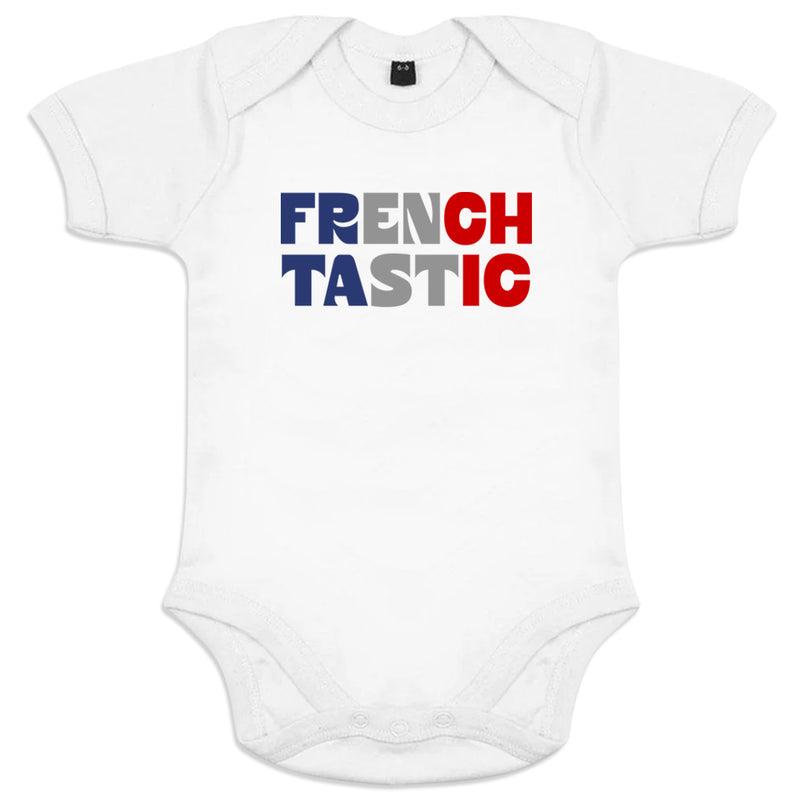 Frenchtastic Organic Cotton Baby Onesie