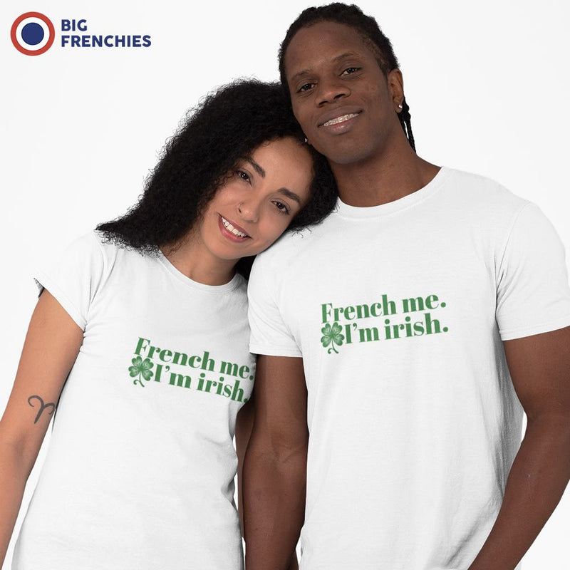 French Me I am Irish Women's Organic Cotton Tee