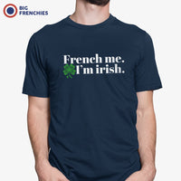 French Me I am Irish Men's Organic Cotton Tee