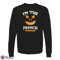 I Am The French Pumpkin Halloween Unisex Organic Cotton Sweatshirt