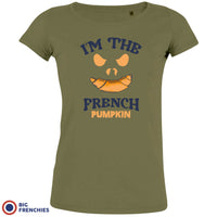 I Am The French Pumpkin Halloween Women's Organic Cotton Tee