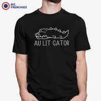 Au Lit Gator Men's Organic Cotton Tee