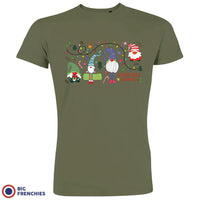 Christmas Gnomes Men's Organic Cotton Tee