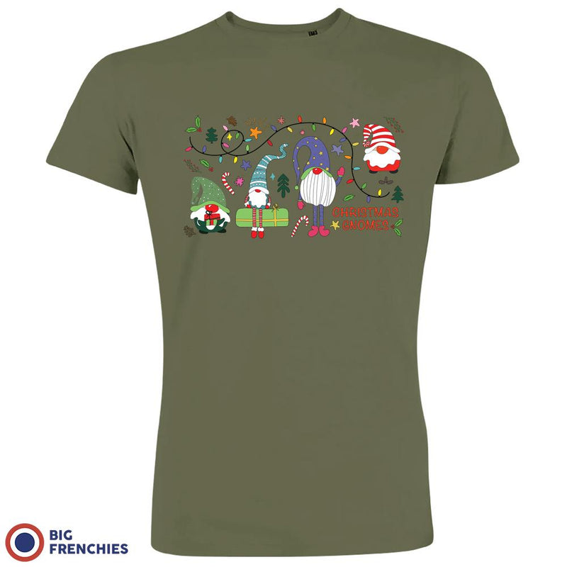 Christmas Gnomes Men's Organic Cotton Tee